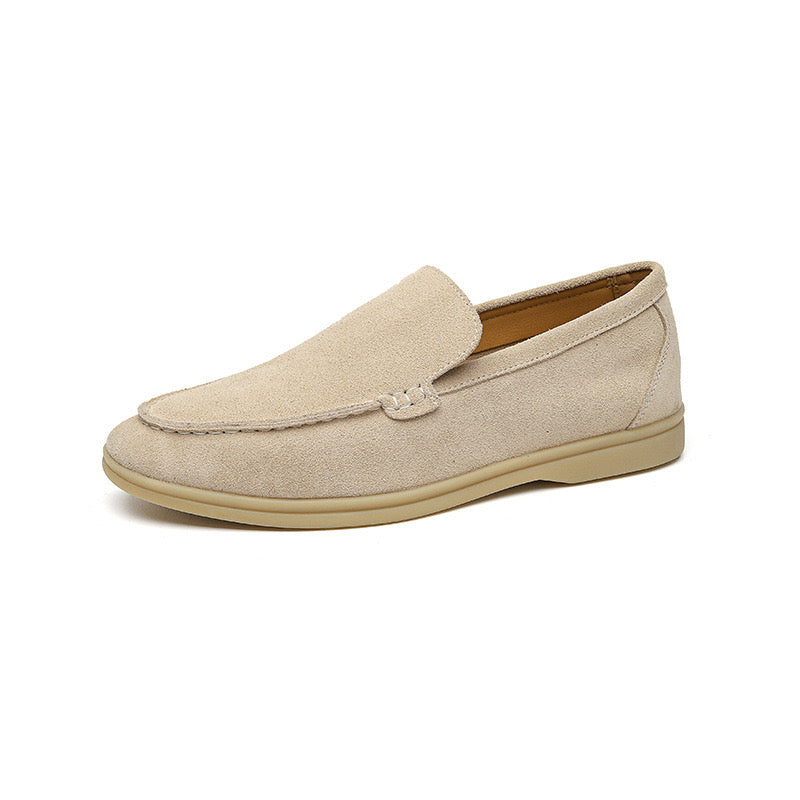 Old Money Premium Süet Loafer Ayakkabı