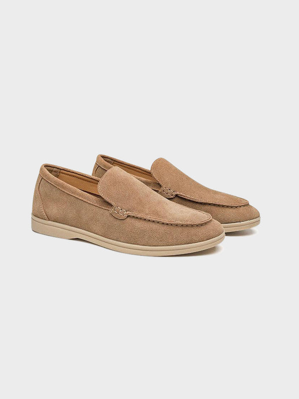Old Money Premium Süet Loafer Ayakkabı