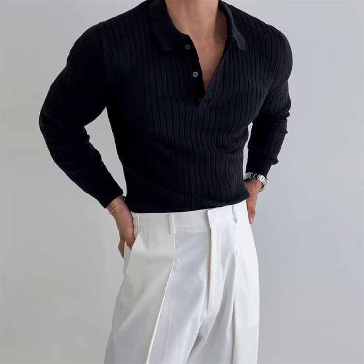 SEOJIN Old Money Polo Kazak