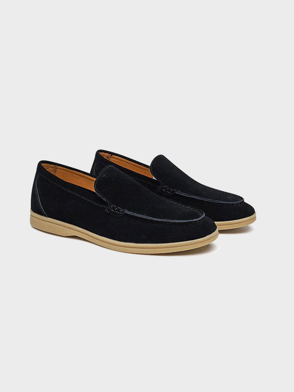 Old Money Premium Süet Loafer Ayakkabı