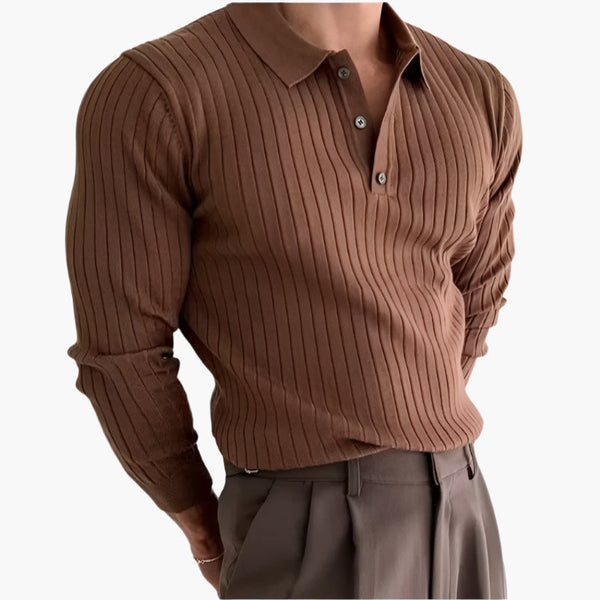 SEOJIN Old Money Polo Kazak