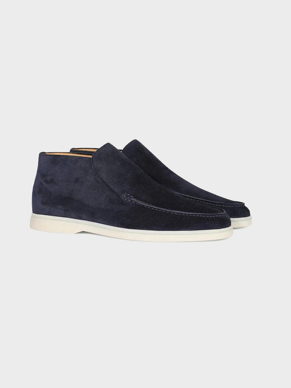 Yüksek Süet Loafer Ayakkabı