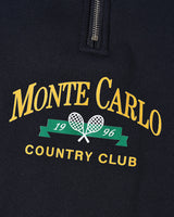 MONTE CARLO Vintage Çeyrek Fermuarlı Kazak
