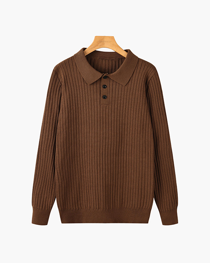 SEOJIN Old Money Polo Kazak