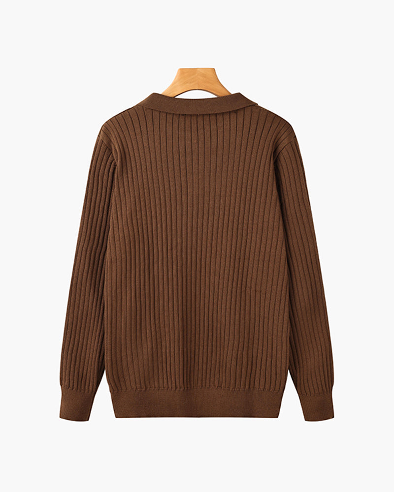 SEOJIN Old Money Polo Kazak